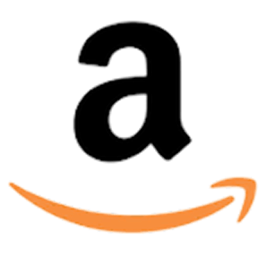 The image shows a lowercase black letter a above an orange curved arrow that points from left to right, forming a smile. This is the logo of Amazon.