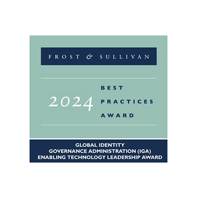 Frost & Sullivan 2024 Best Practices Award for Global Identity Governance Administration (IGA) Enabling Technology Leadership.