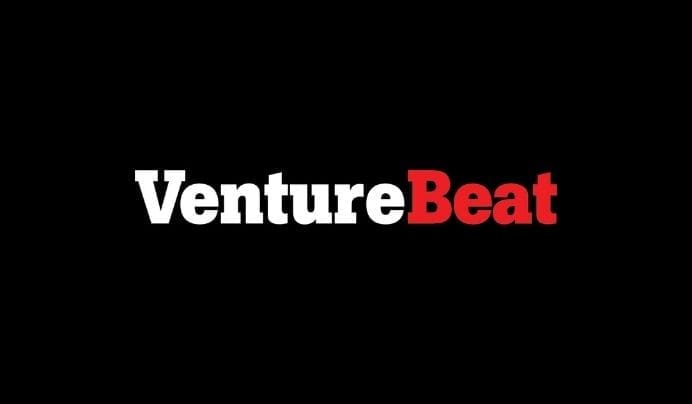 VentureBeat logo with “Venture” in white and “Beat” in red on a solid black background.